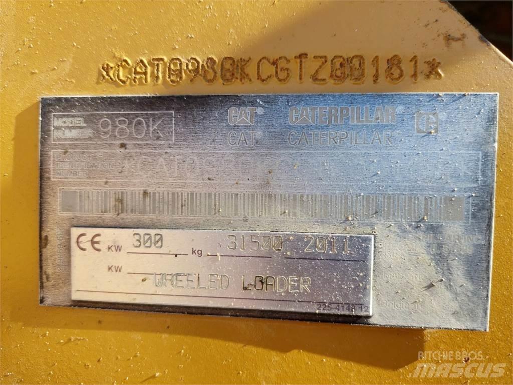 CAT 980K Фронтальні навантажувачі