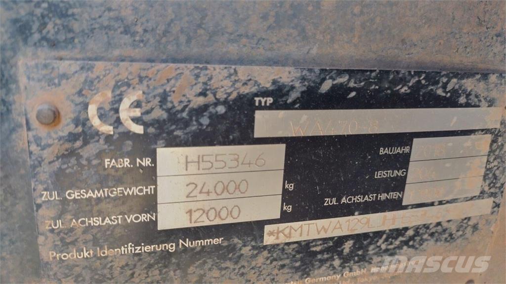 Komatsu WA 470-8 Фронтальні навантажувачі