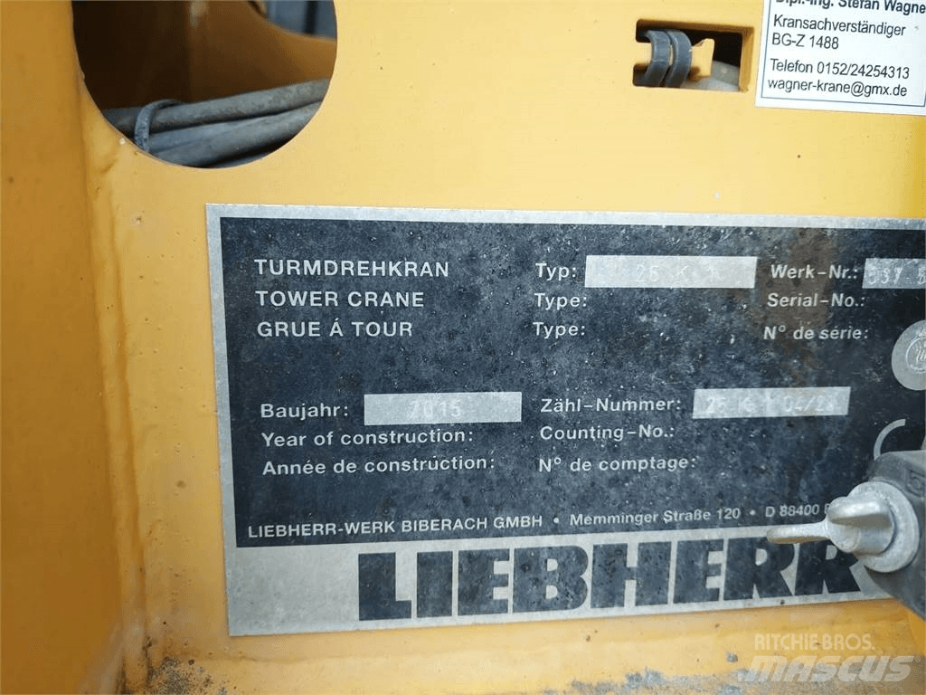 Liebherr 26K.1 Будтехніка - Інші