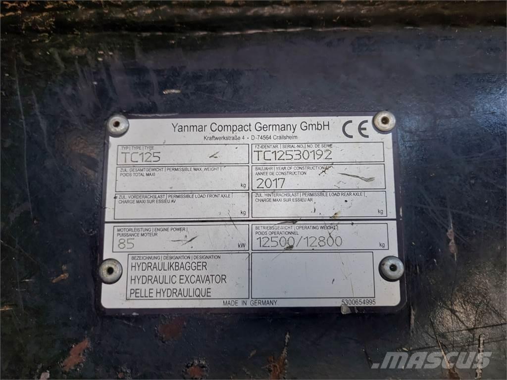 Terex TC 125 Гусеничні екскаватори