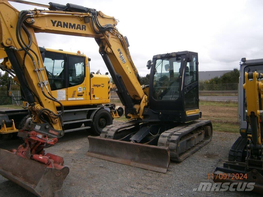 Yanmar SV 100-2PB Гусеничні екскаватори