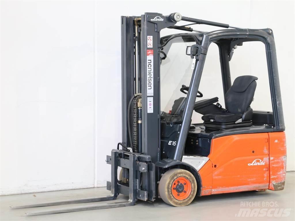 Linde E16/386-01 Електронавантажувачі
