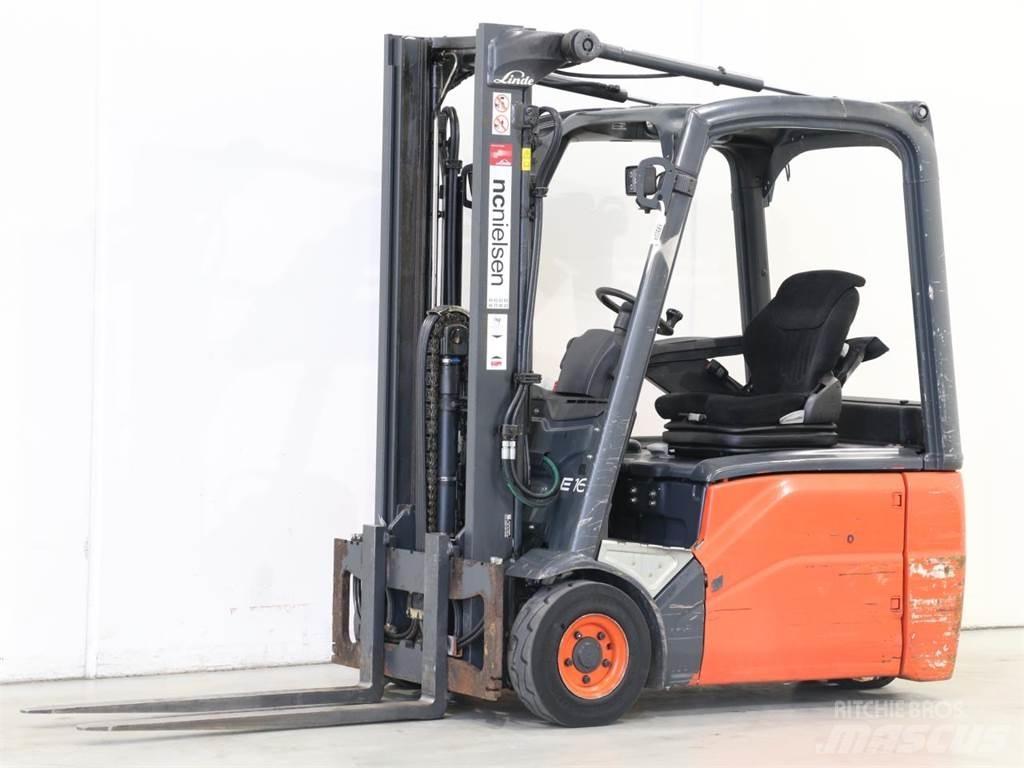 Linde E16/386-01 Електронавантажувачі