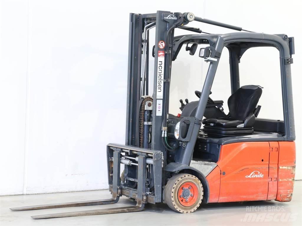 Linde E16/386-01 Електронавантажувачі