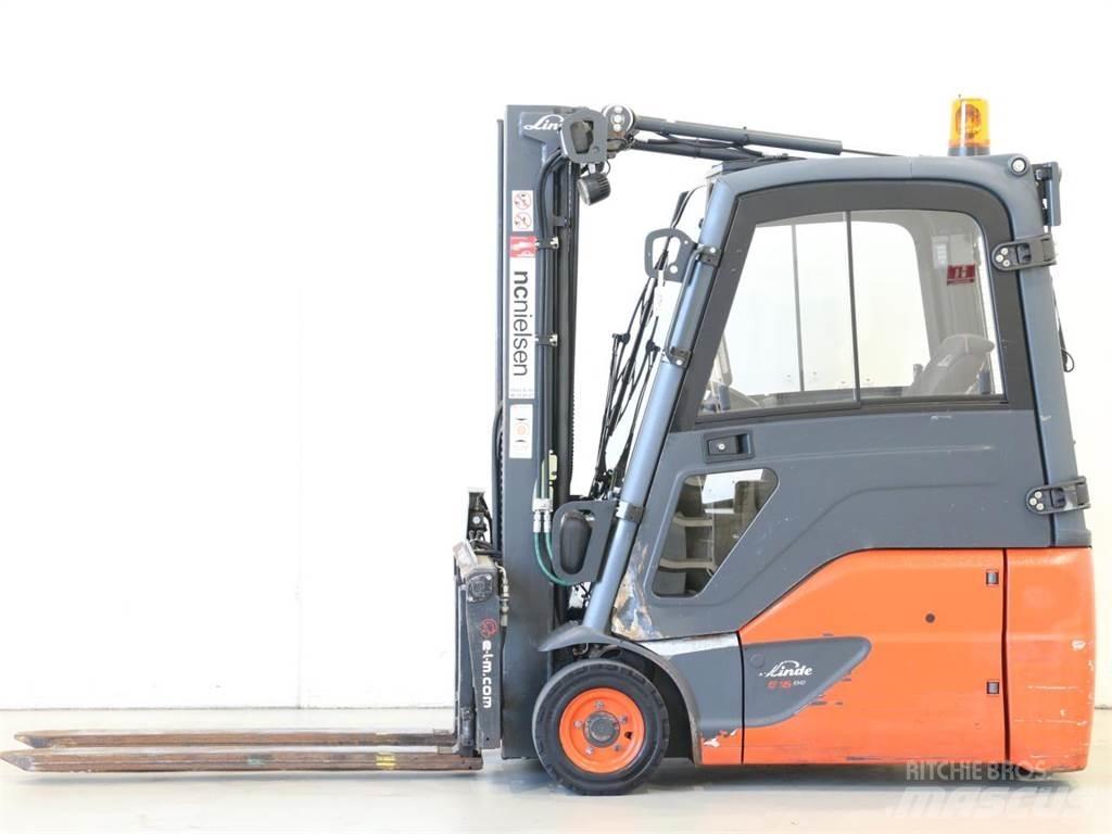Linde E16/386-02 EVO Електронавантажувачі