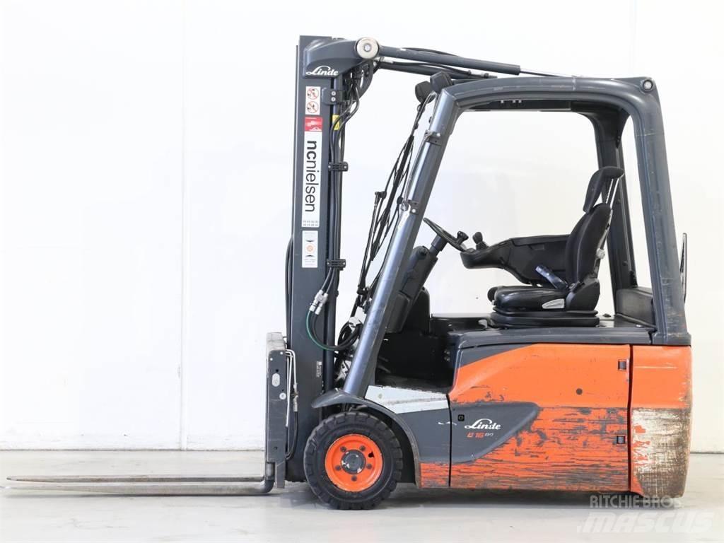 Linde E16 EVO/386-02 Електронавантажувачі