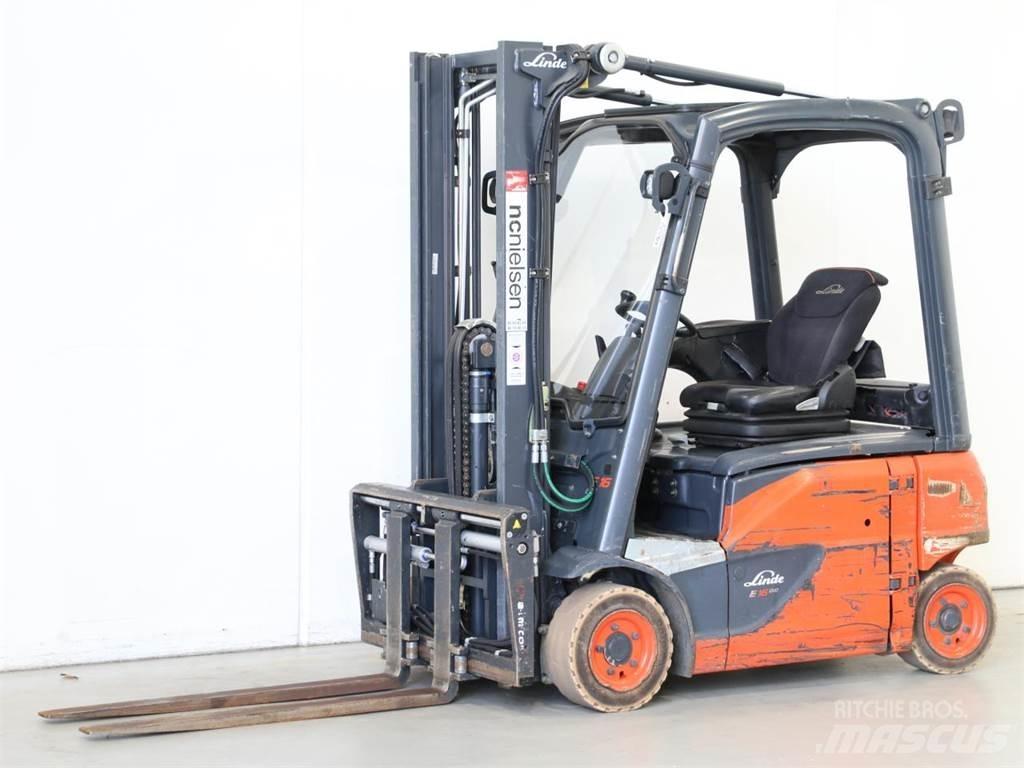 Linde E16P/386-02 Електронавантажувачі