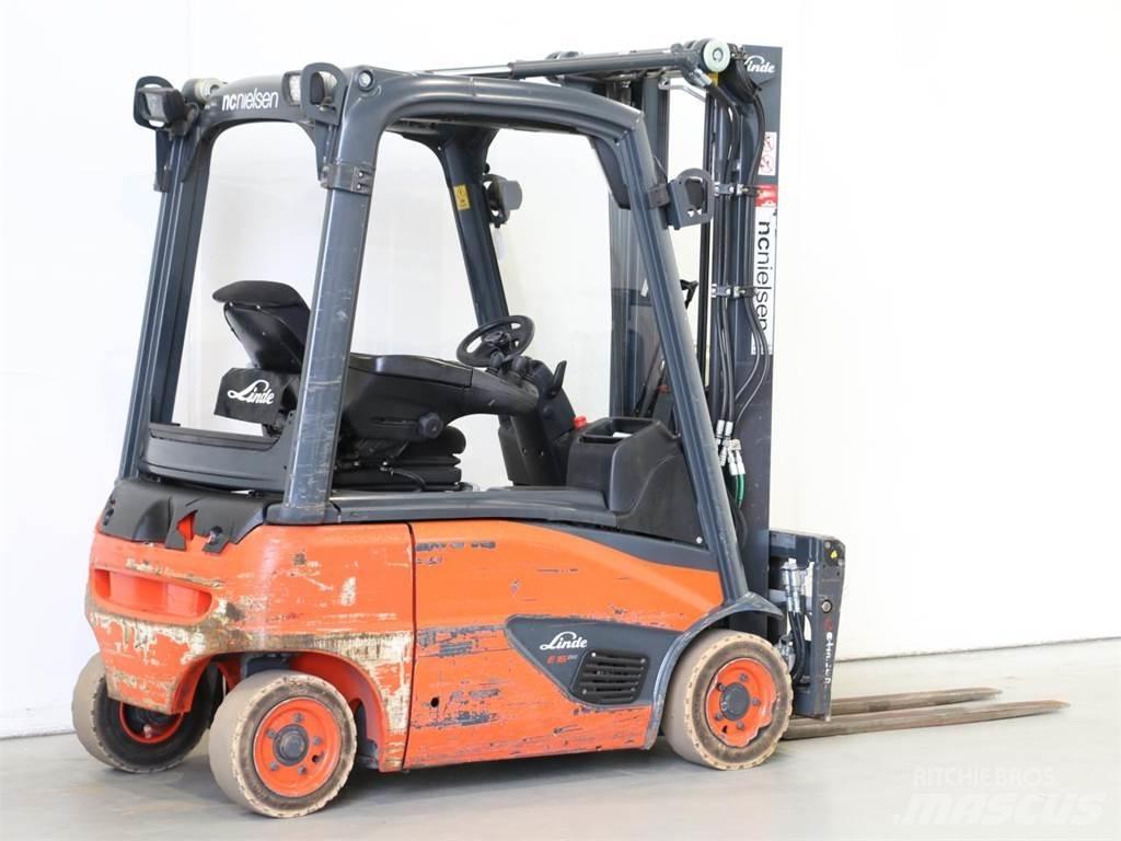 Linde E16P/386-02 Електронавантажувачі