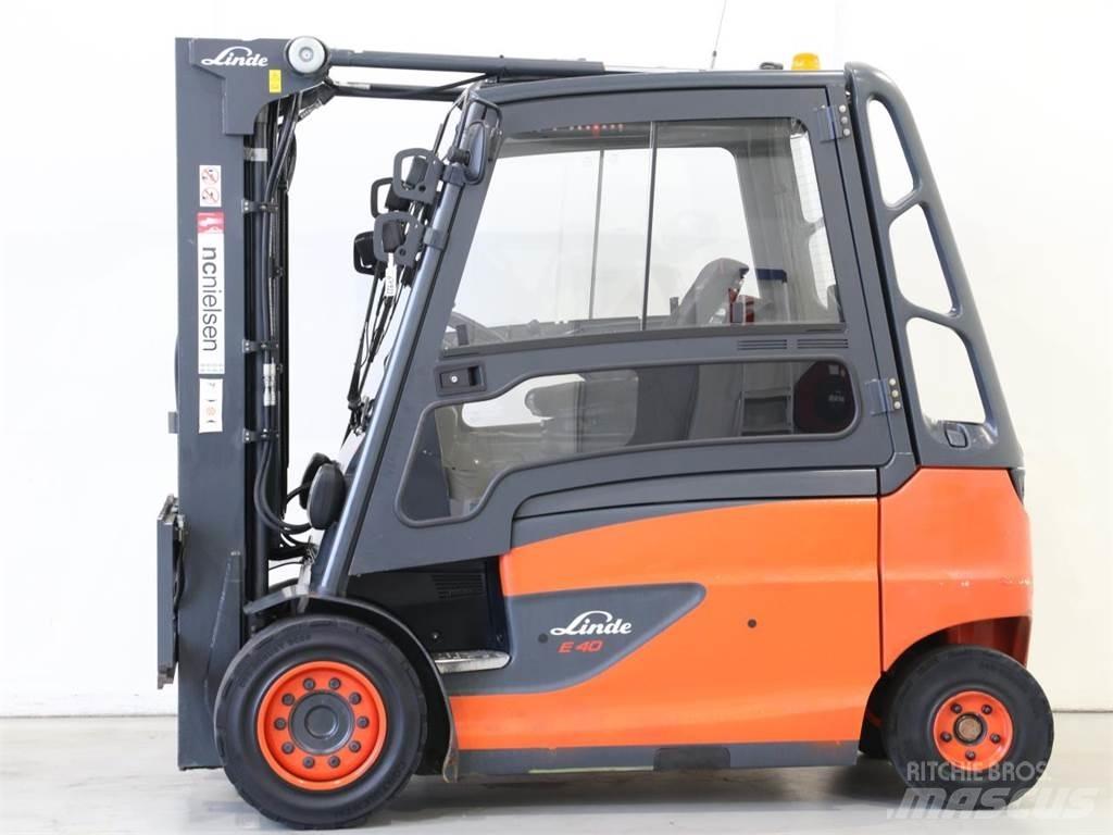 Linde E40/600HL/388 Електронавантажувачі