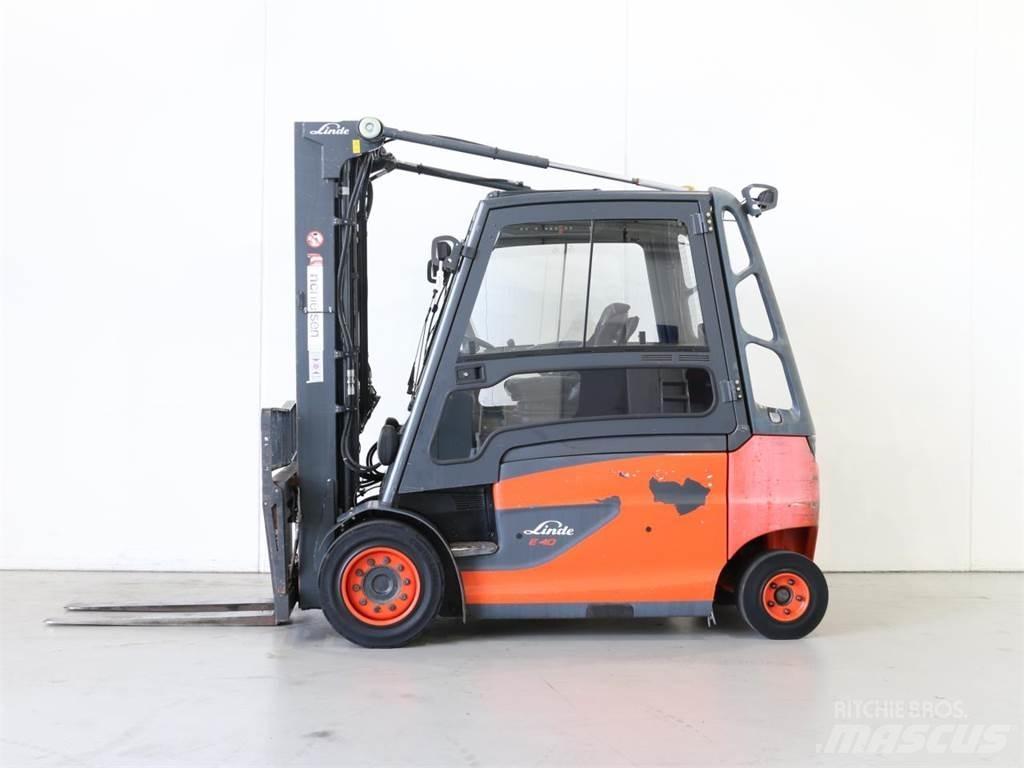 Linde E40/600HL/388 Електронавантажувачі