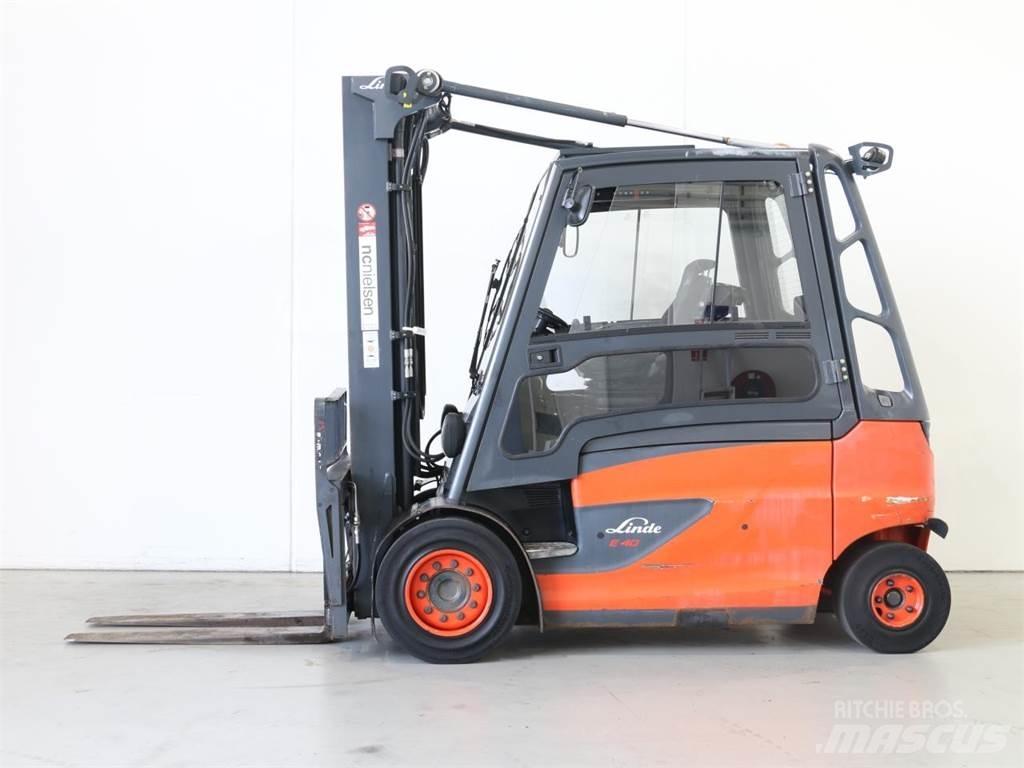 Linde E40/600HL/388 Електронавантажувачі