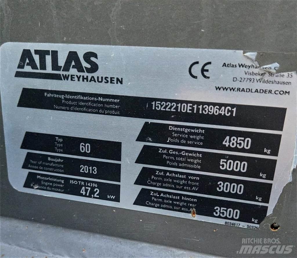 Atlas AR60 Фронтальні навантажувачі