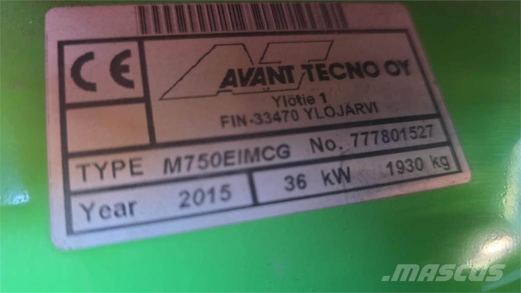 Avant 750 Малі навантажувачі