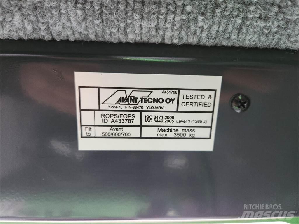 Avant 760i Малі навантажувачі