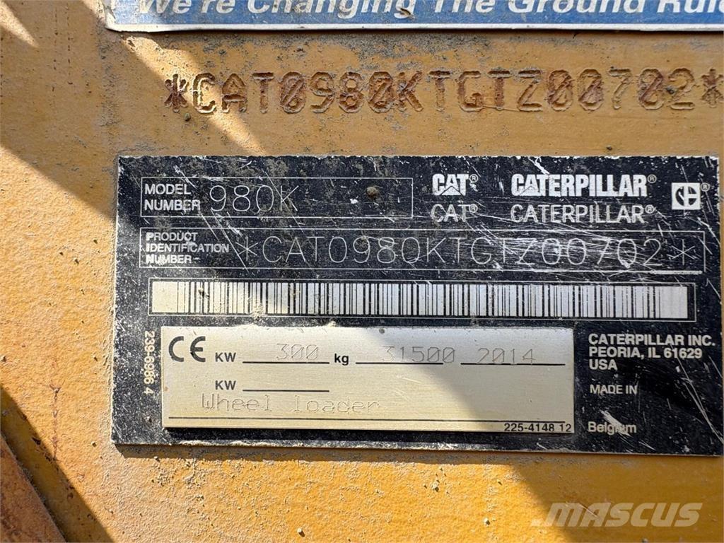 CAT 980 K Фронтальні навантажувачі