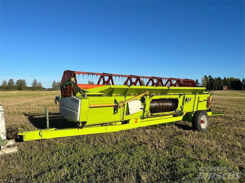 CLAAS C660 Pöytä Зернозбиральні комбайни