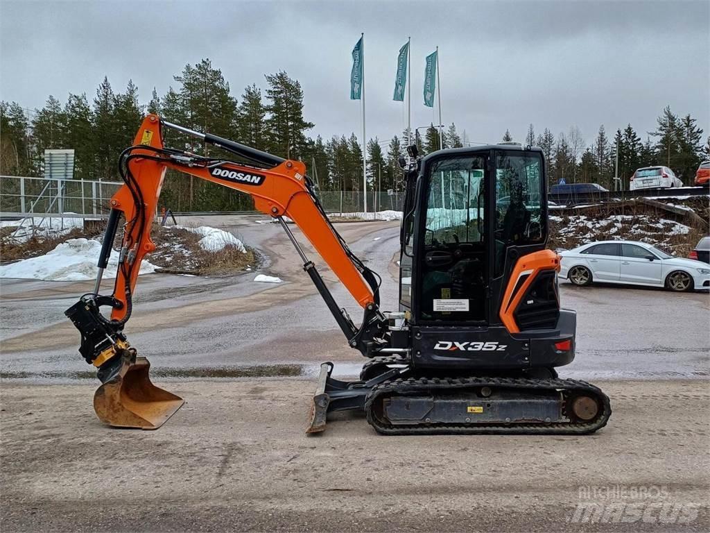 Doosan DX 35 Z Міні-екскаватори < 7т