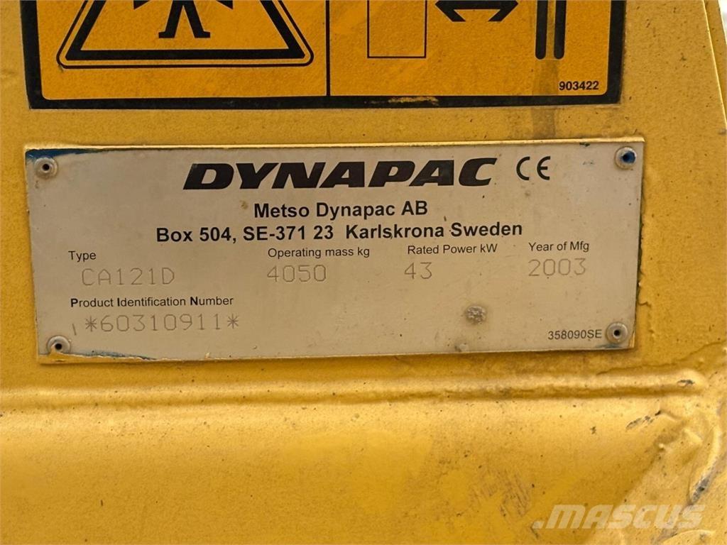 Dynapac CA 121 D Будтехніка - Інші