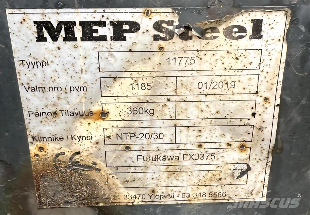 Furukawa 375 FXJ Плуги