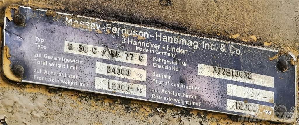 Hanomag 77C Фронтальні навантажувачі