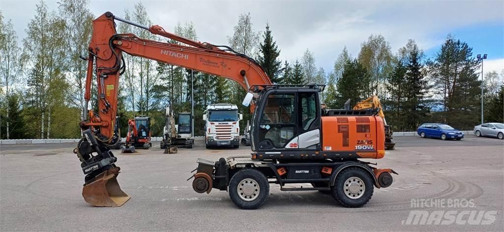 Hitachi ZX190W-6 Колісні екскаватори