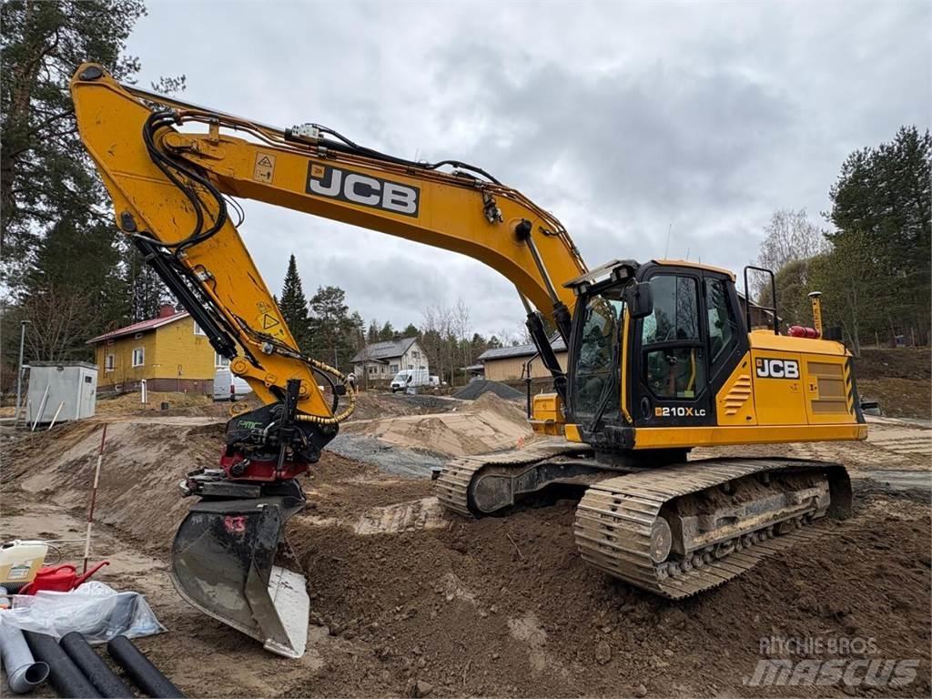 JCB 210 X L 4F Гусеничні екскаватори