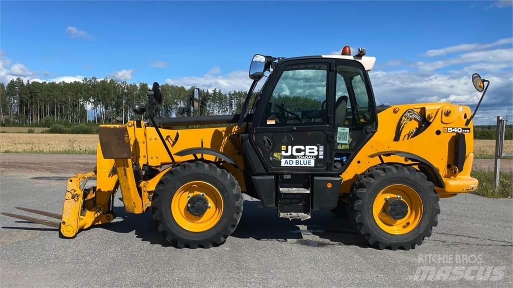 JCB 540-170 Телескопічні навантажувачі