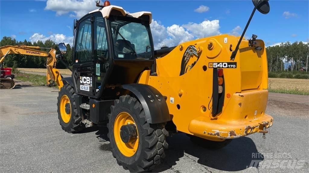 JCB 540-170 Телескопічні навантажувачі