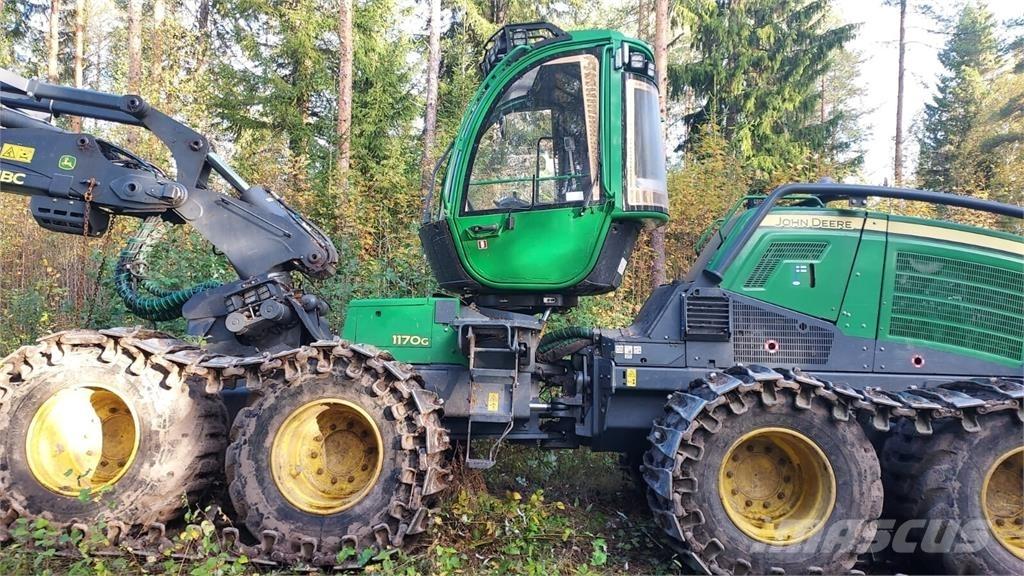 John Deere 1170G Харвестери