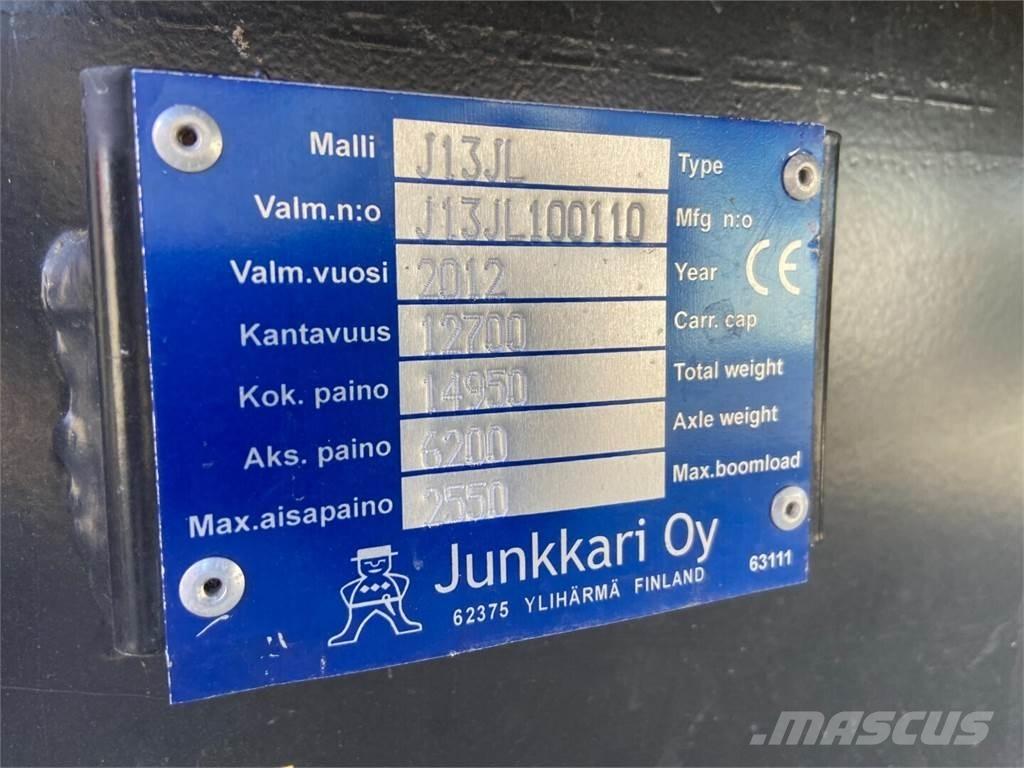 Junkkari J13 JL Самосвальні причепи