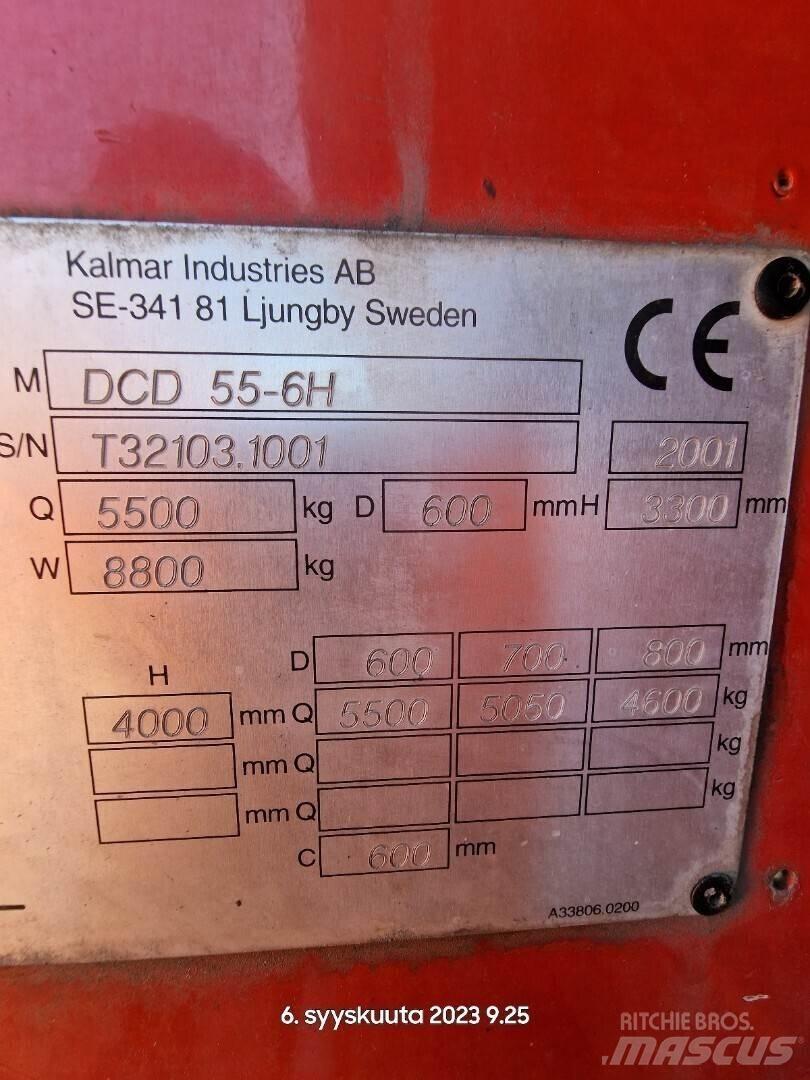 Kalmar DCD 55-6H Дизельні навантажувачі