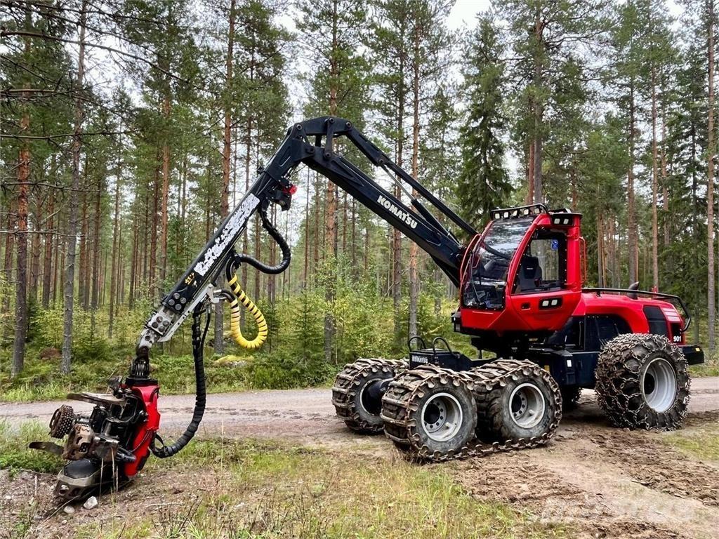 Komatsu 901 Харвестери