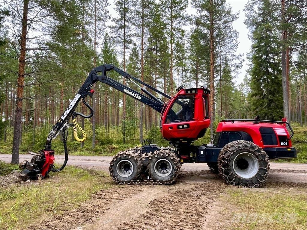 Komatsu 901 Харвестери