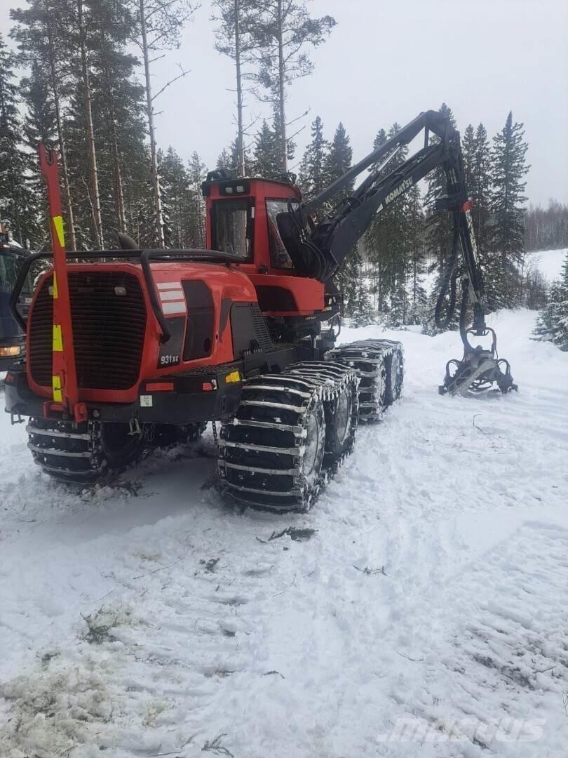 Komatsu 931 xc Харвестери