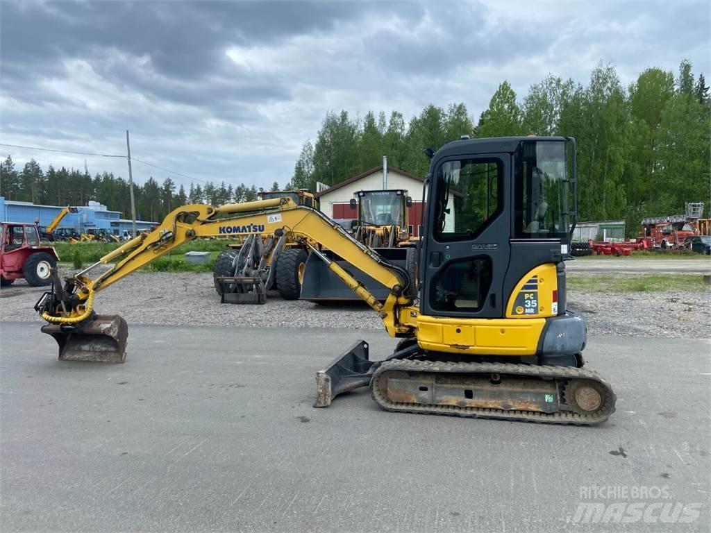 Komatsu PC 35MR-2 Міні-екскаватори < 7т