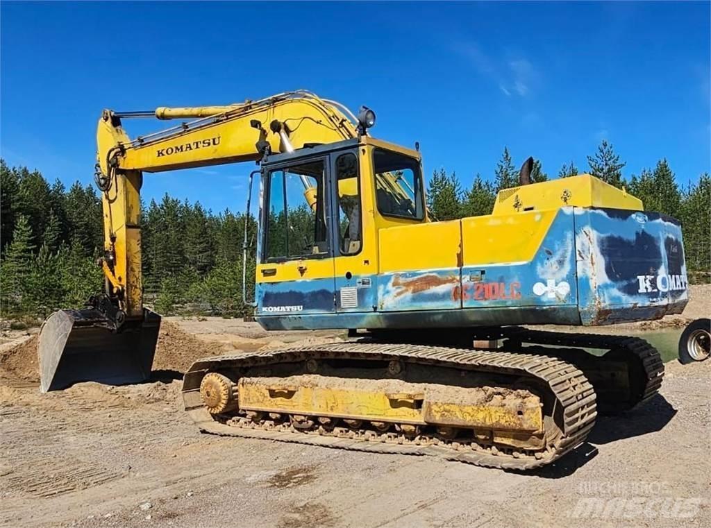 Komatsu PC210LC-3 Гусеничні екскаватори