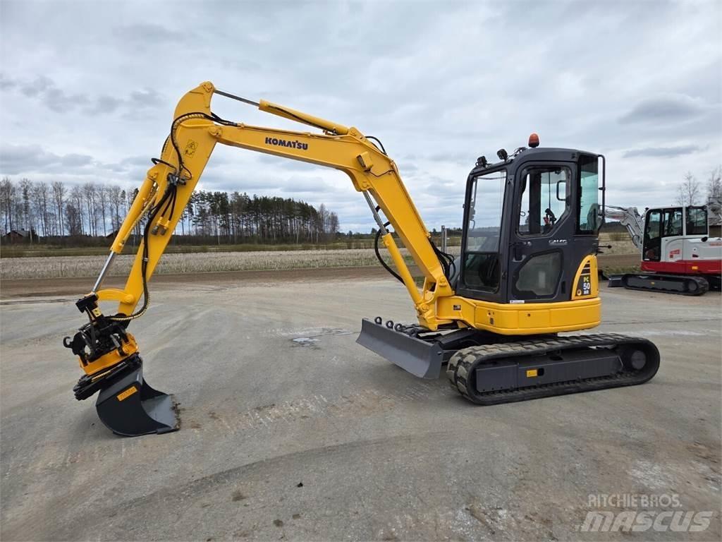 Komatsu PC50MR-2 Міні-екскаватори < 7т