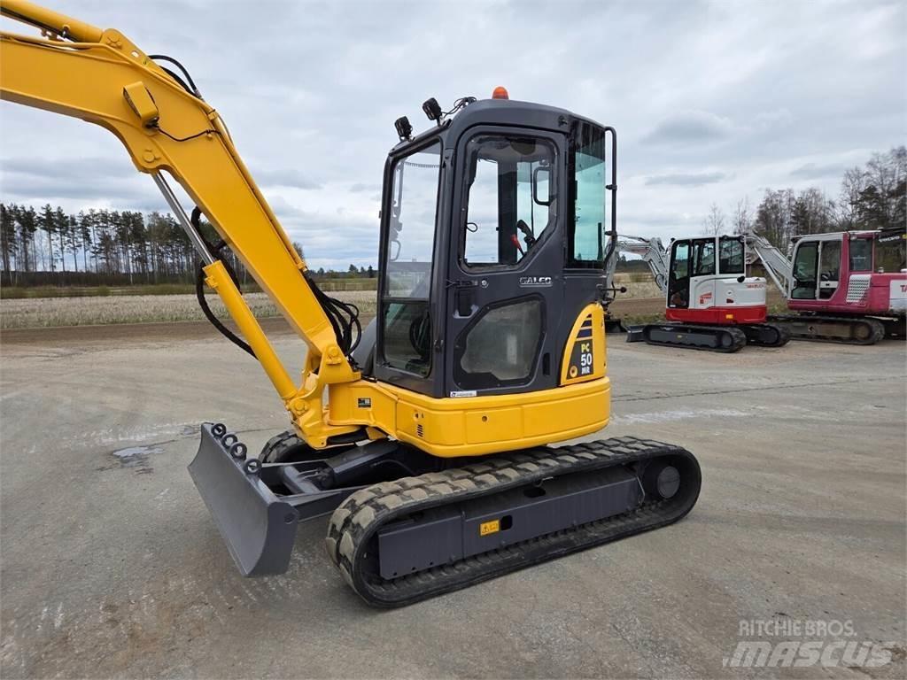 Komatsu PC50MR-2 Міні-екскаватори < 7т