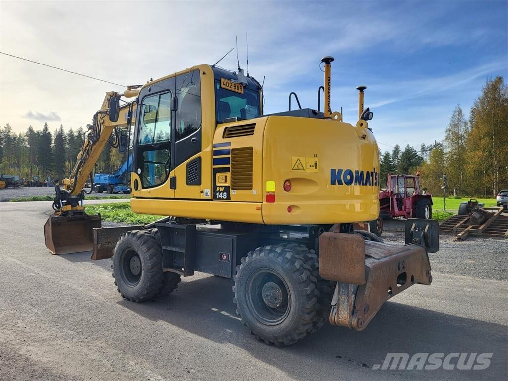 Komatsu PW 148-10 Колісні екскаватори