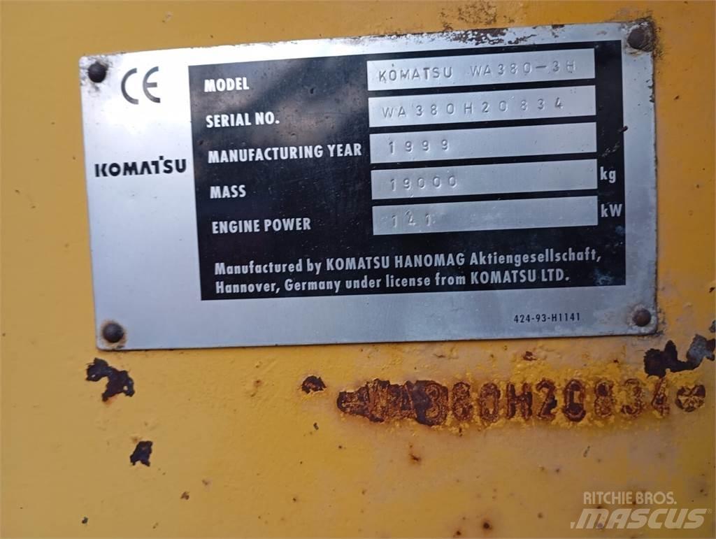 Komatsu WA 380-3H Фронтальні навантажувачі