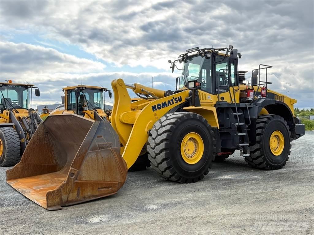 Komatsu WA500-7 Фронтальні навантажувачі