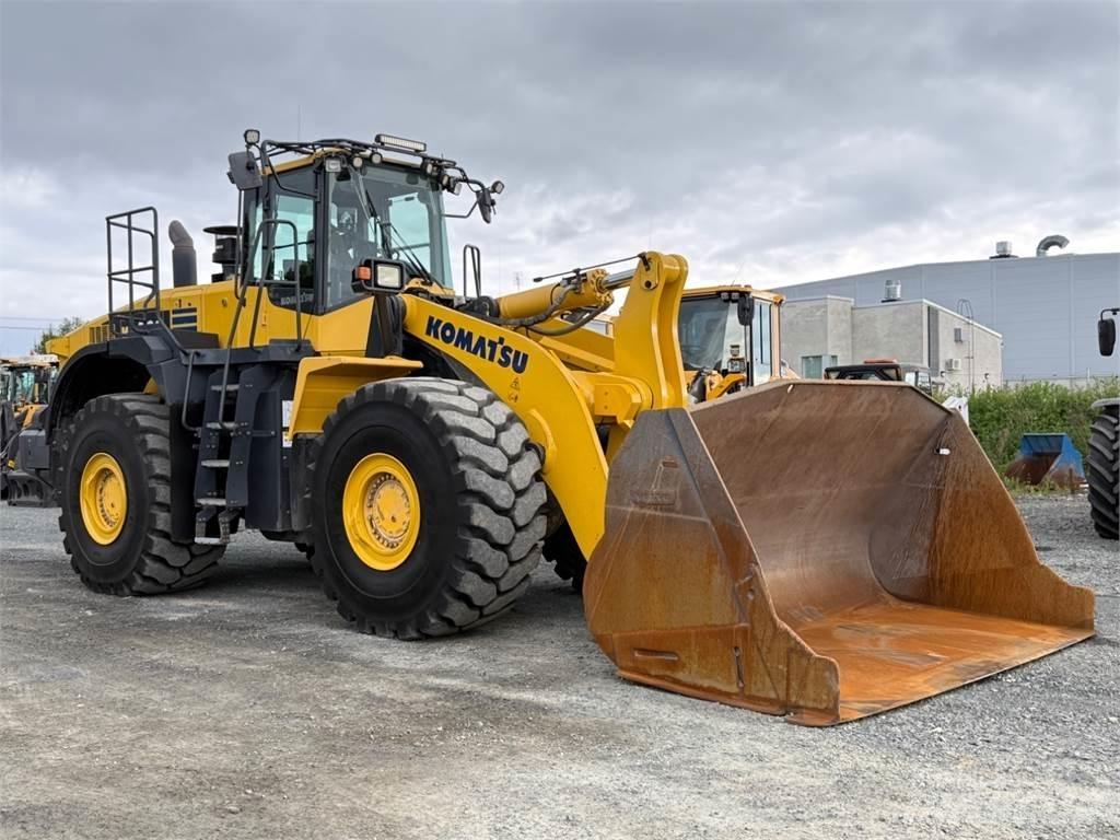 Komatsu WA500-7 Фронтальні навантажувачі