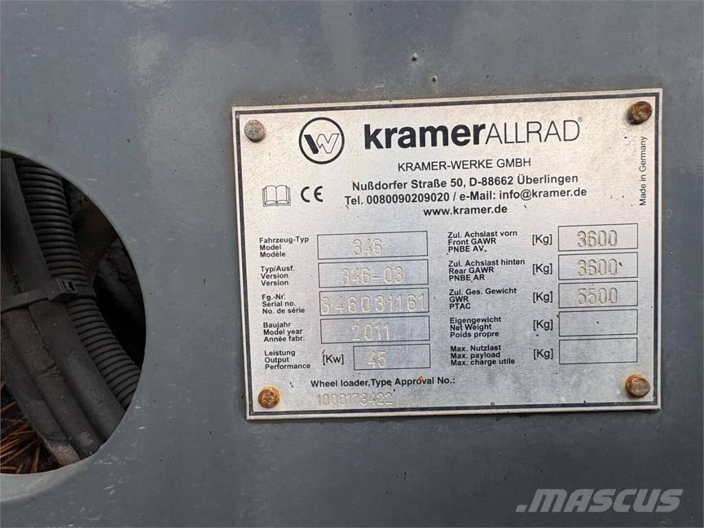 Kramer 750 Фронтальні навантажувачі