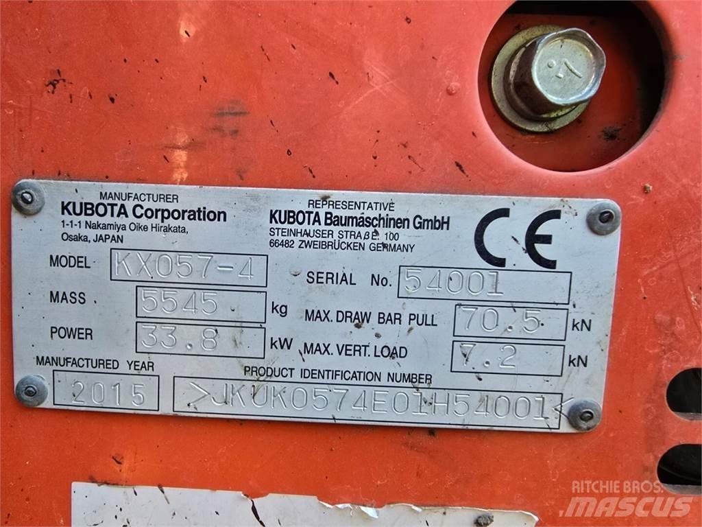 Kubota KX 057-4 Гусеничні екскаватори