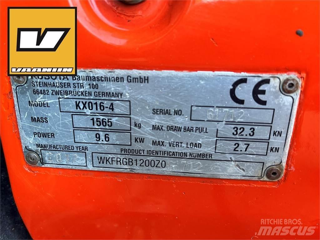 Kubota KX016-4 Міні-екскаватори < 7т