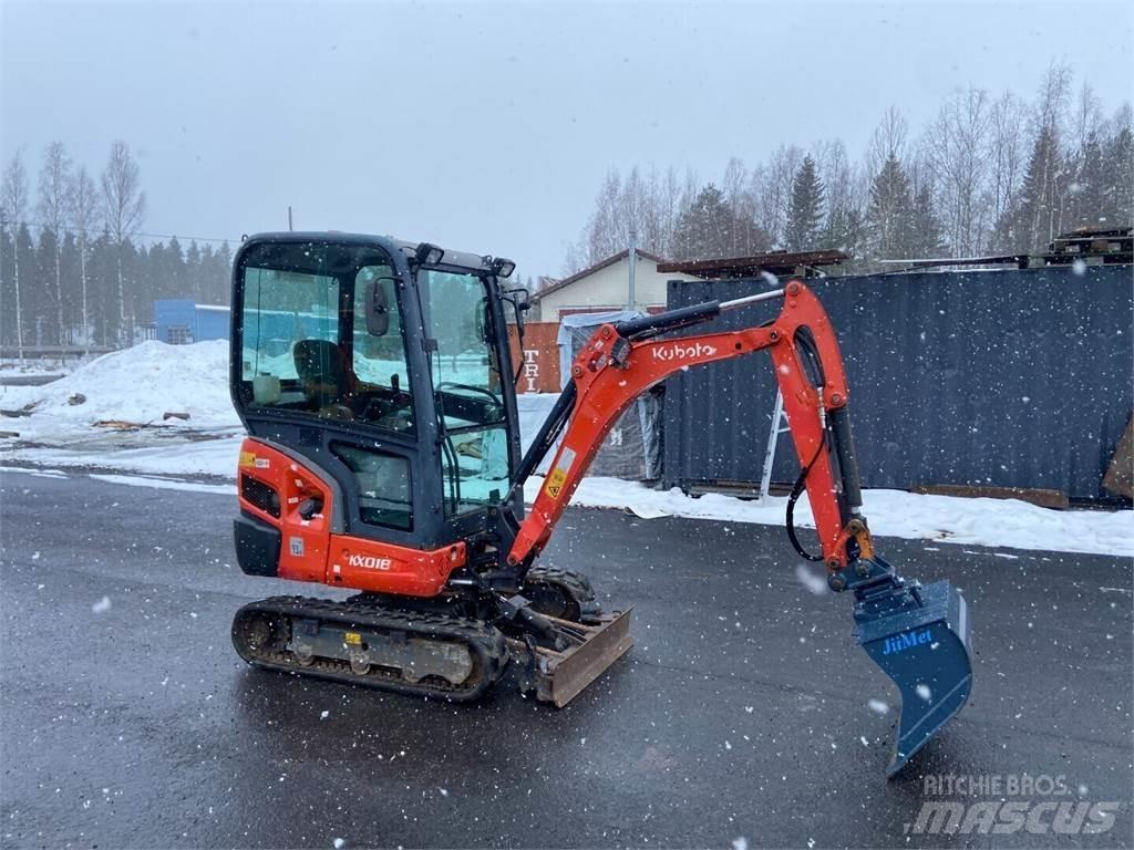 Kubota KX018-4 Міні-екскаватори < 7т