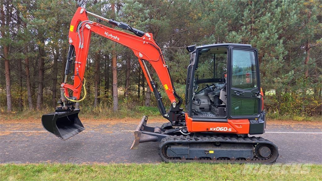 Kubota KX060-5 Міні-екскаватори < 7т