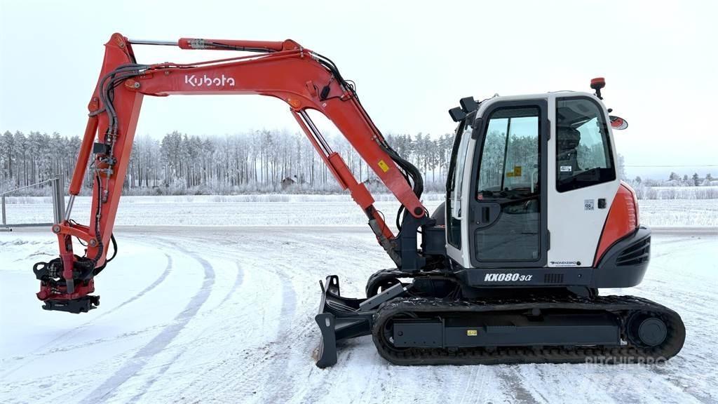Kubota KX080-3 Середні екскаватори 7т. - 12т.