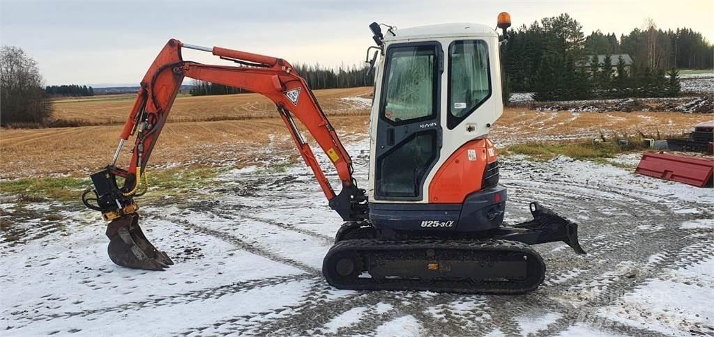 Kubota U25-3 Міні-екскаватори < 7т
