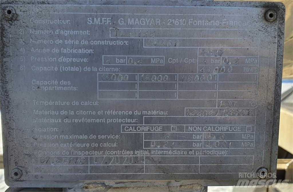Magyar R42ESD Причепи-цистерни